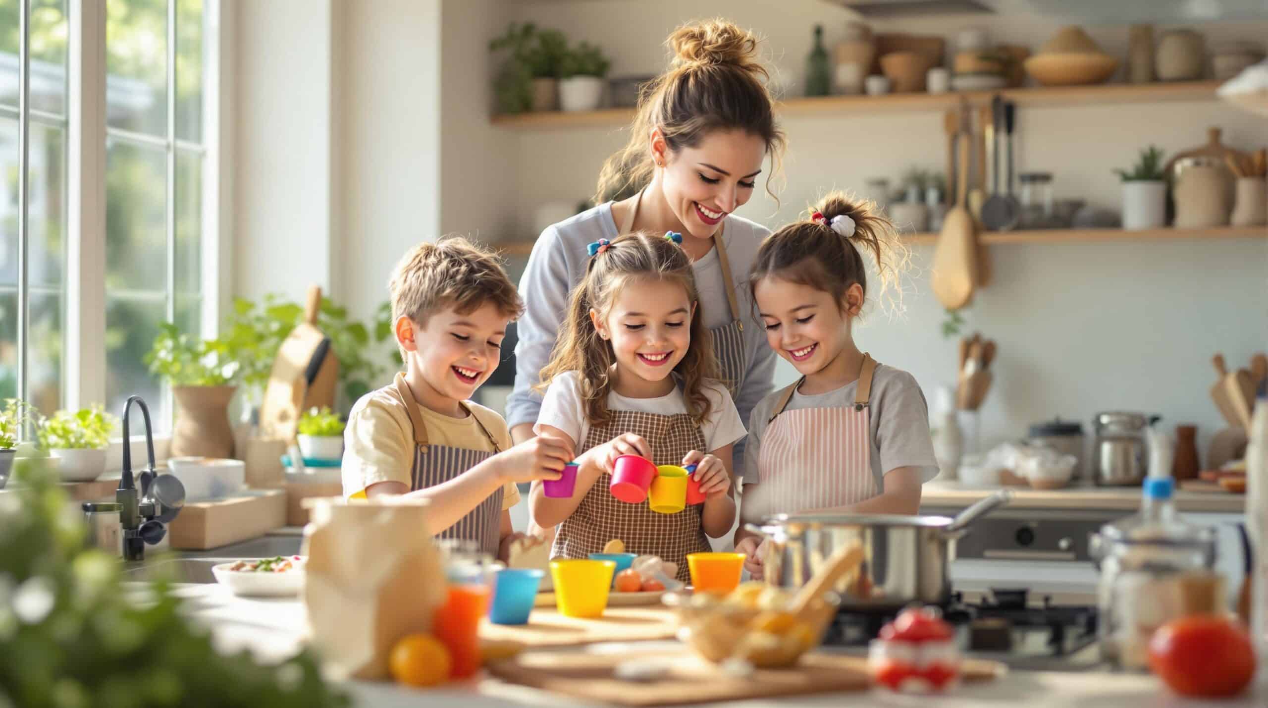 découvrez nos conseils pratiques pour cuisiner avec les enfants sans stress. apprenez à organiser votre cuisine et à impliquer vos petits chefs tout en créant de délicieux plats ensemble. transformez les sessions de cuisine en moments de partage et de plaisir familial!