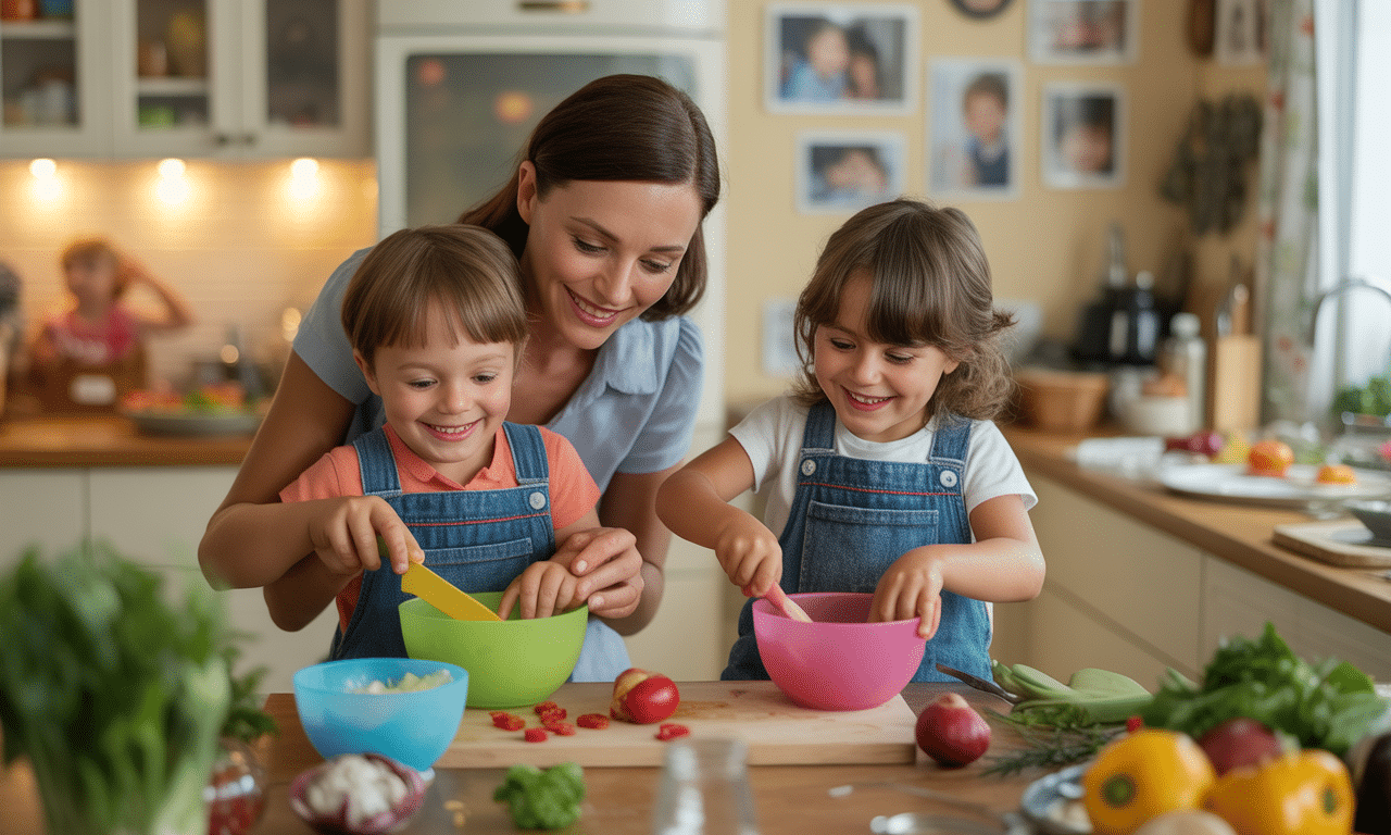 découvrez des conseils pratiques pour impliquer les enfants dans la préparation des repas familiaux. apprenez à renforcer les liens parent-enfant tout en leur enseignant des compétences culinaires essentielles et en favorisant une alimentation saine et équilibrée.