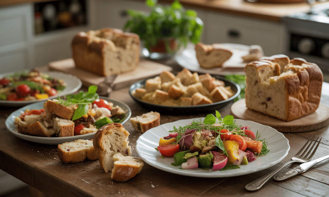 découvrez des idées créatives pour recycler le pain rassis et le transformer en recettes savoureuses et originales. ne jetez plus votre pain, apprenez à le cuisiner avec des plats innovants qui raviront vos papilles tout en réduisant le gaspillage alimentaire.