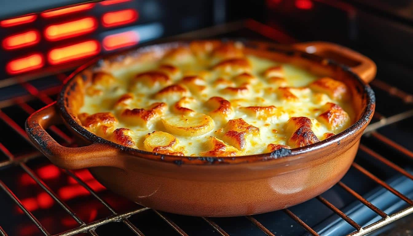 découvrez comment réussir votre gratin dauphinois avec les températures et durées de cuisson idéales au four pour un plat savoureux et fondant.