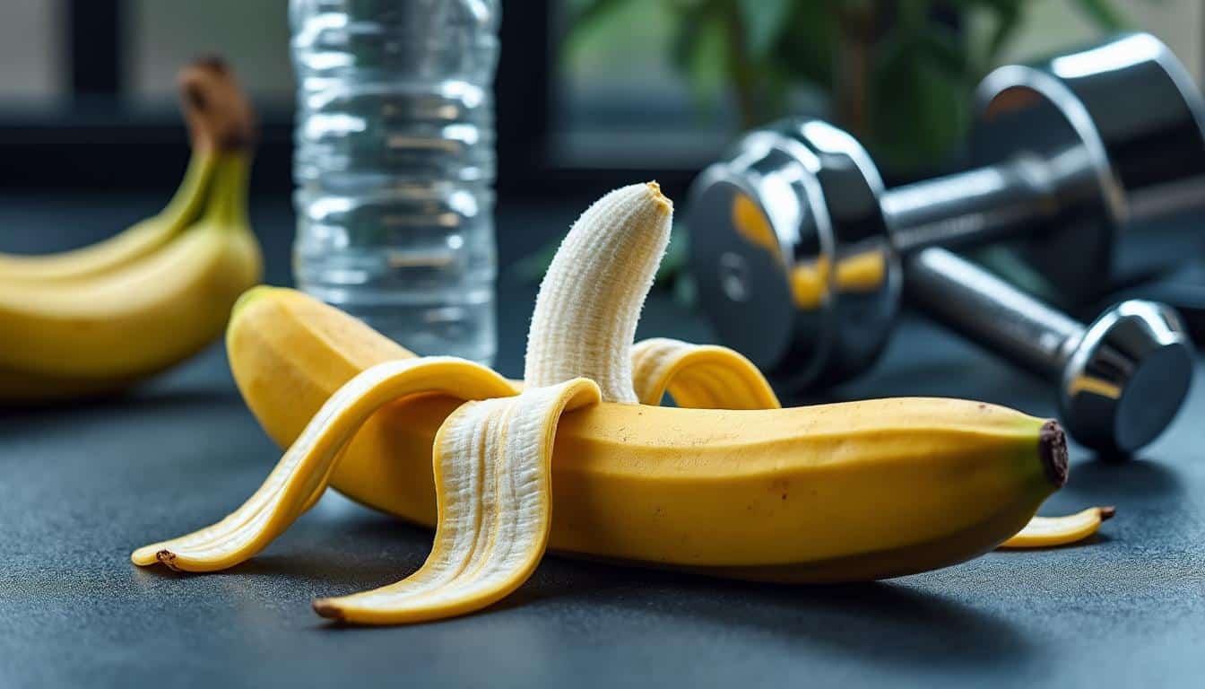 découvrez comment la banane, riche en potassium, favorise la récupération musculaire après l'effort.