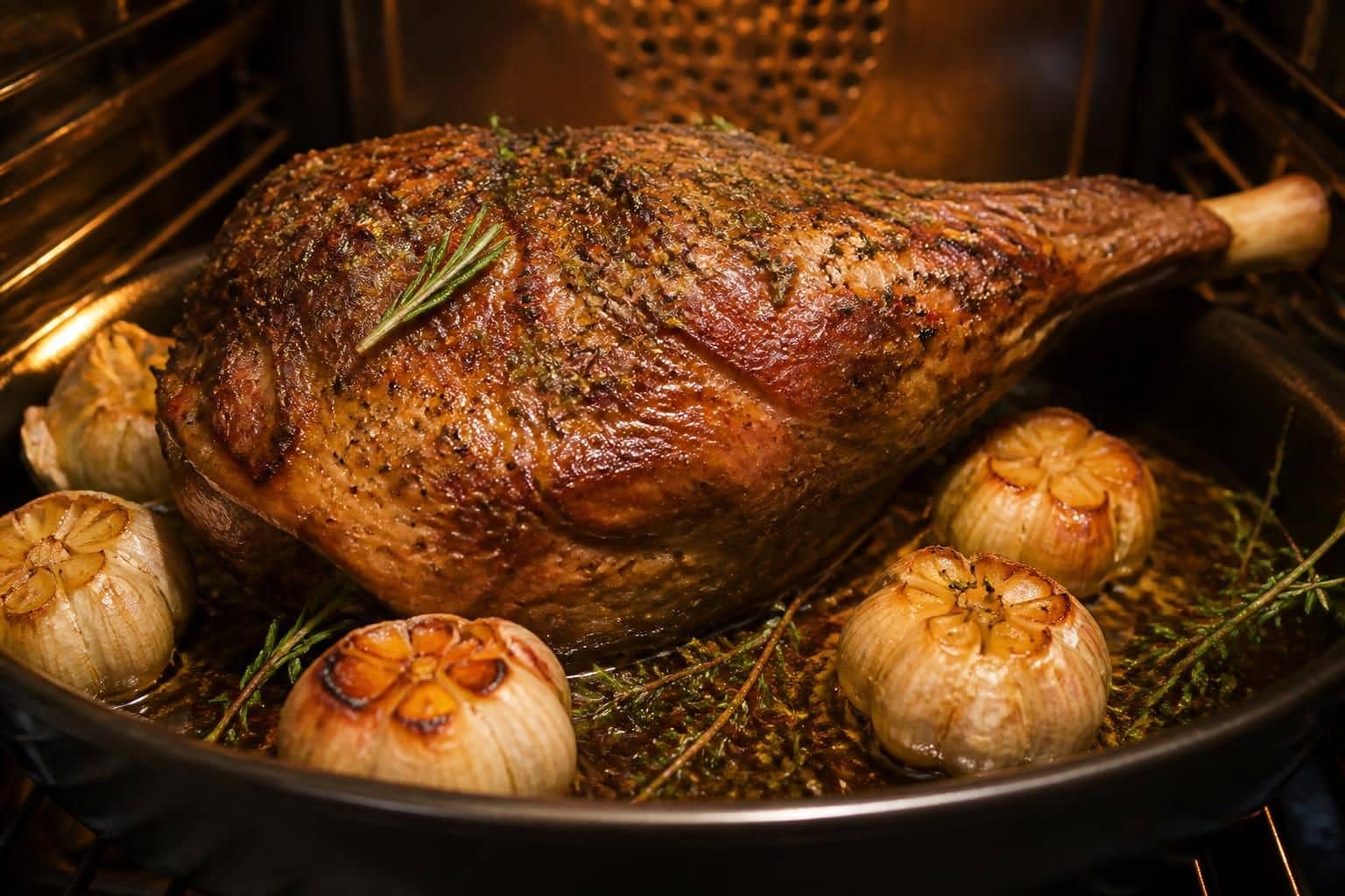 découvrez comment l'ail en chemise sublime la cuisson du gigot d'agneau au four en apportant une saveur délicate et parfumée à votre plat traditionnel.