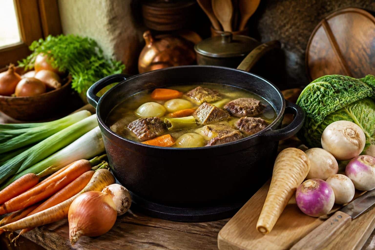 découvrez comment le bouillon de viande enrichit la sauce pour pot au feu selon marmiton, pour un plat savoureux et réconfortant.