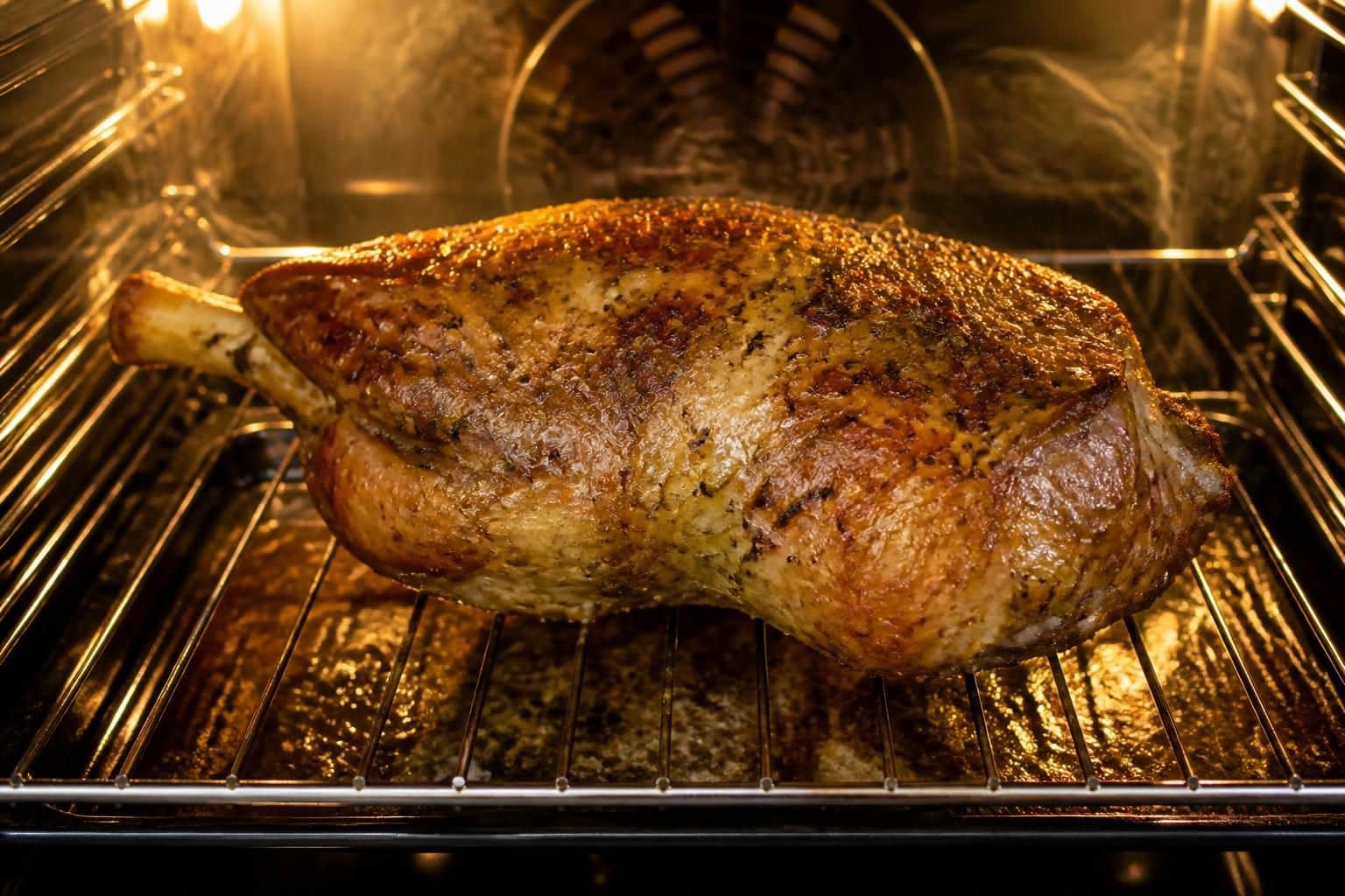 découvrez comment saisir parfaitement un gigot d'agneau de 2 kg au four chaud pour obtenir une cuisson tendre et savoureuse.