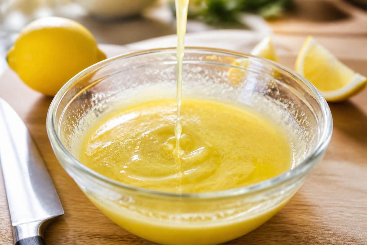 découvrez comment le jus de citron émulsionne parfaitement la sauce beurre citron sans utiliser de crème pour une texture légère et savoureuse.