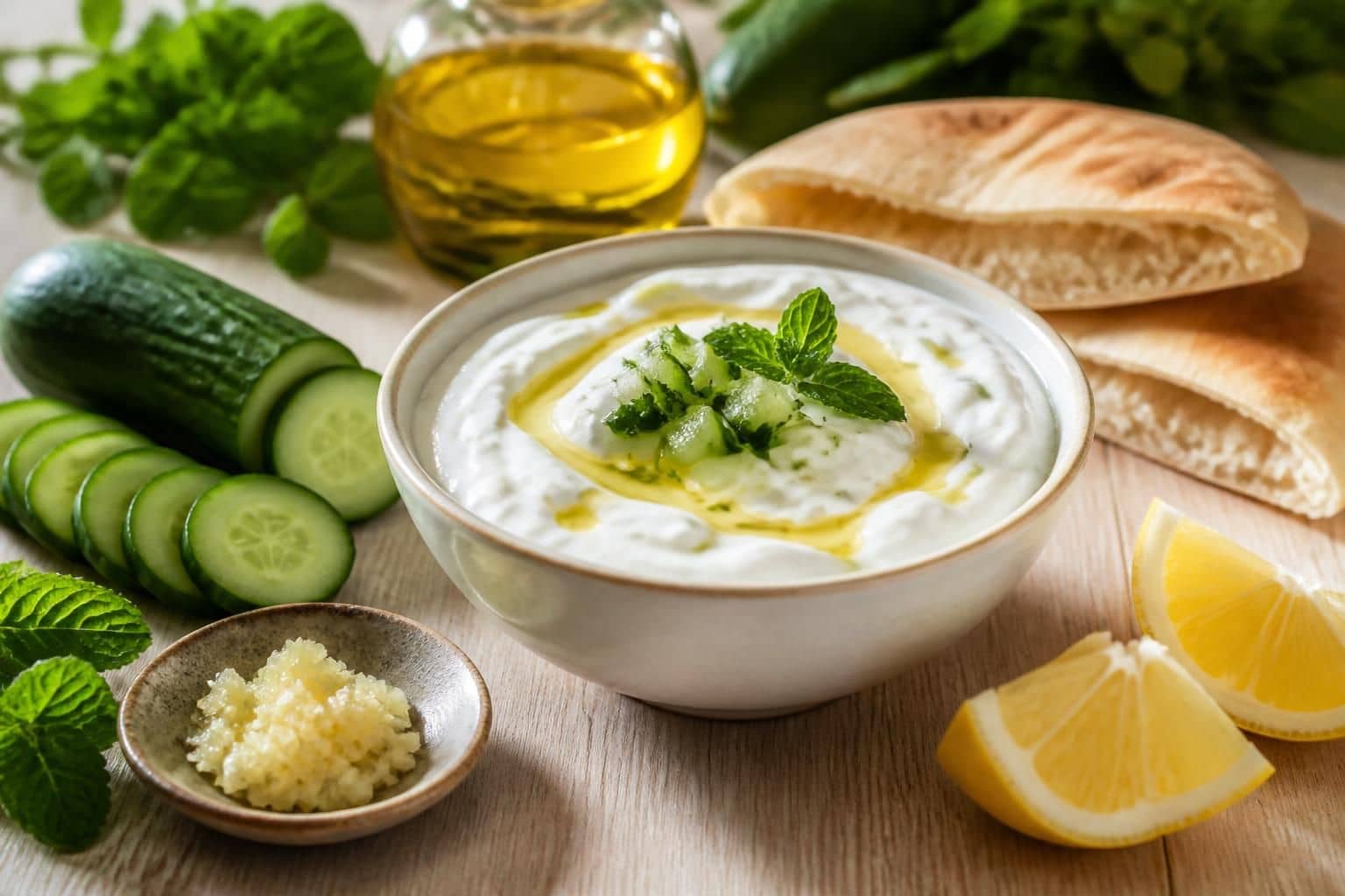découvrez comment le yaourt nature apporte une touche de fraîcheur unique à votre recette de sauce pour pita, idéale pour des repas savoureux et légers.