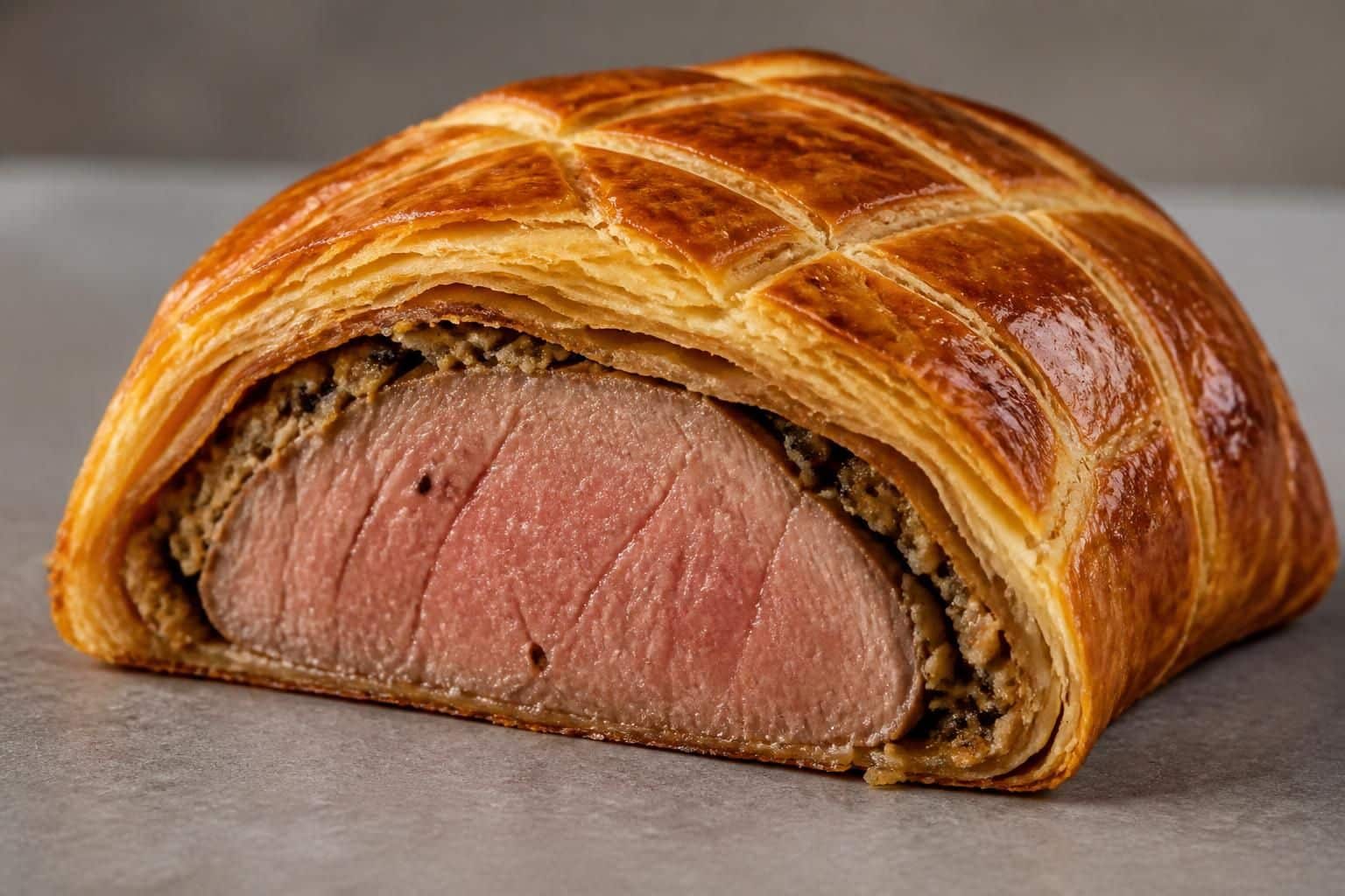 découvrez la recette savoureuse du filet mignon en croûte, cuisiné avec une pâte feuilletée croustillante pour un plat élégant et gourmand.