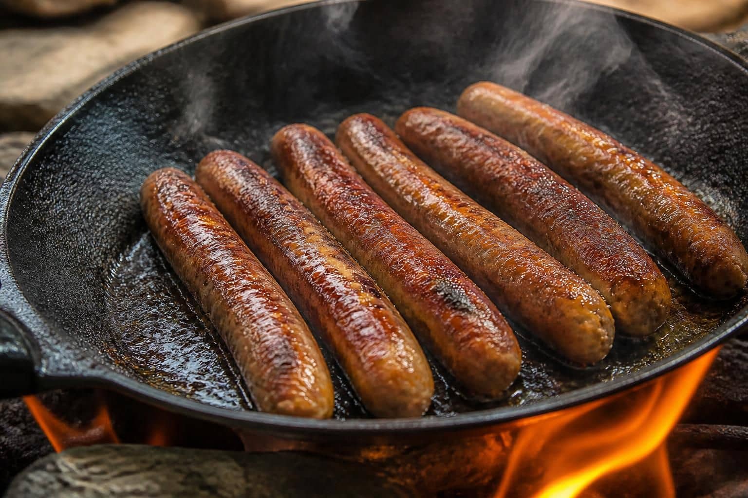 découvrez comment bien cuire des merguez à la poêle chaude pour un résultat savoureux et parfaitement grillé en un temps de cuisson optimal.