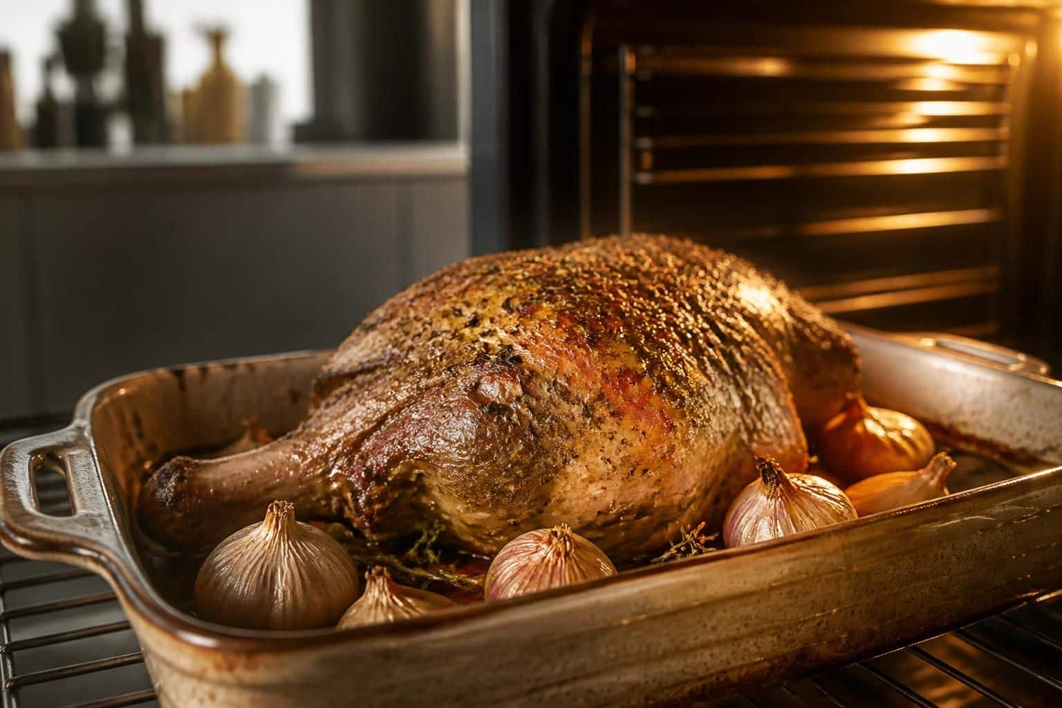 découvrez comment l'ail en chemise sublime la cuisson du rôti d'agneau au four en diffusant ses arômes délicats pour un plat savoureux et parfumé.