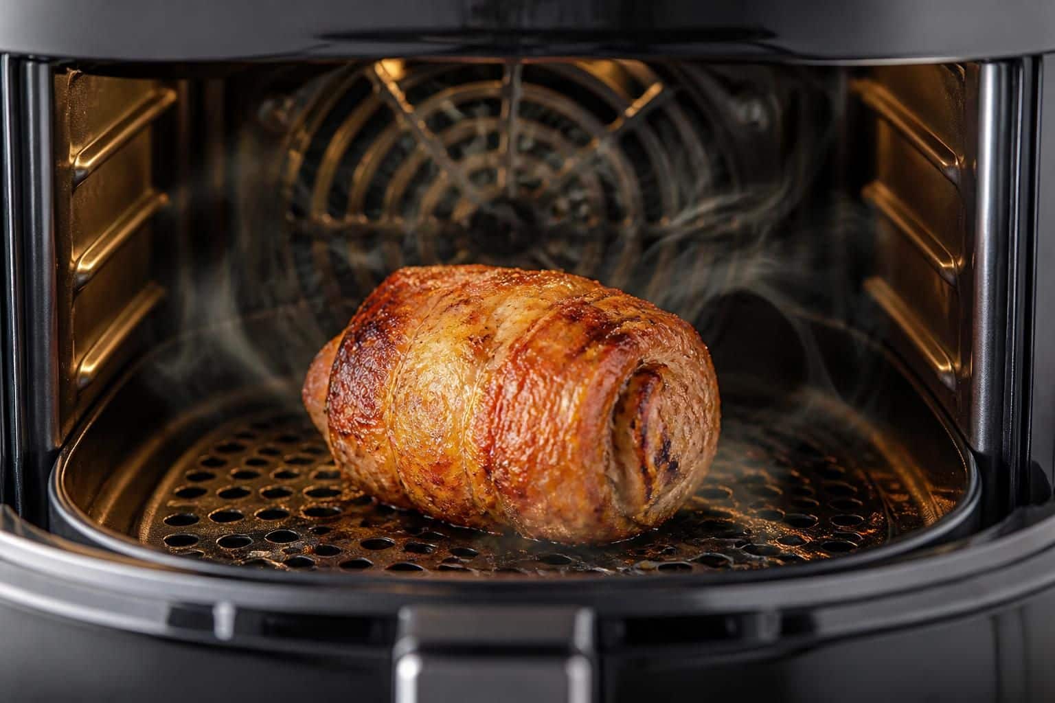 découvrez le temps de cuisson idéal pour des paupiettes de porc dorées à l'air chaud pulsé avec votre airfryer, pour un repas savoureux et parfaitement croustillant.