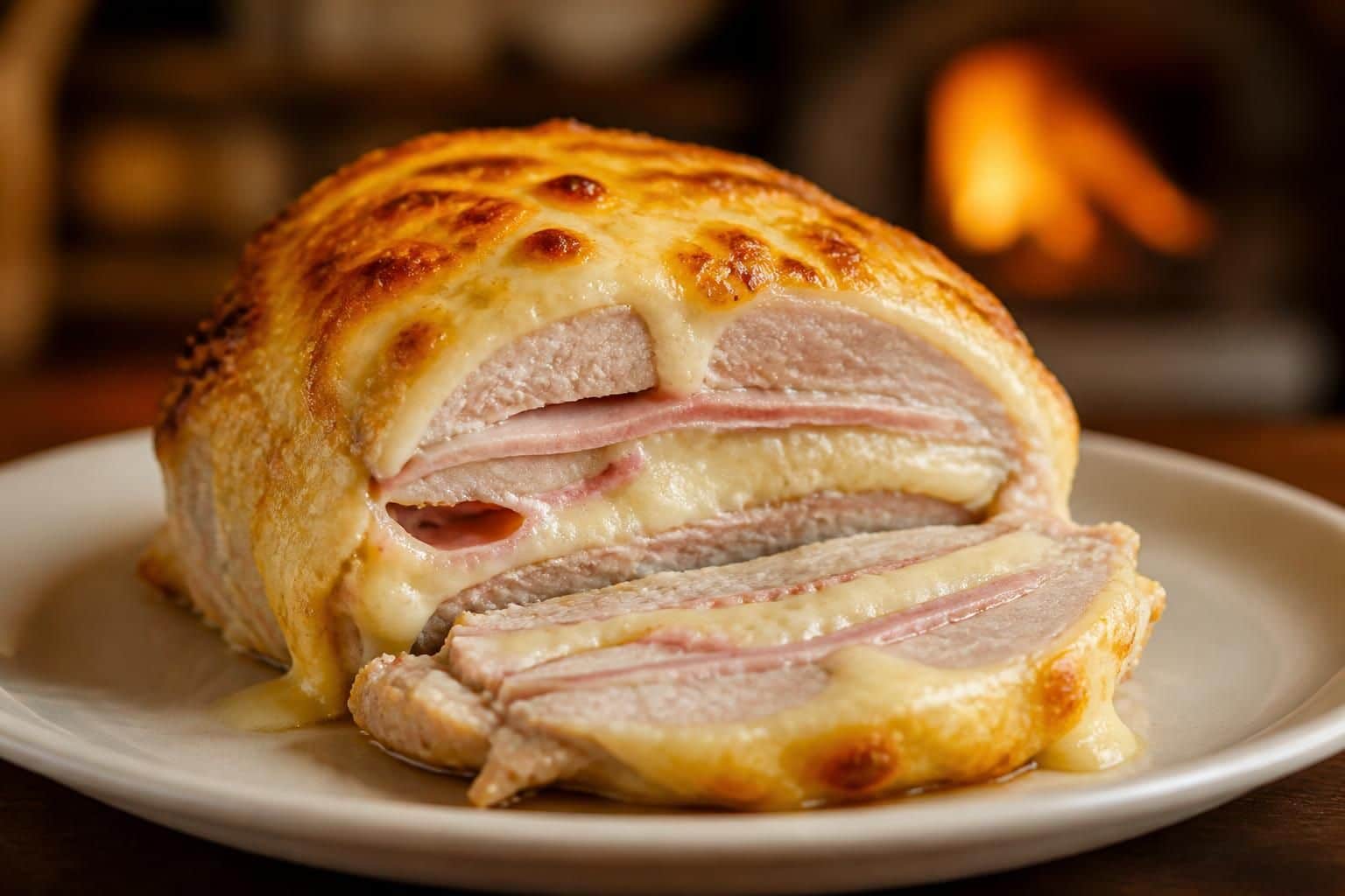 découvrez une recette savoureuse de rôti de veau orloff gratiné au fromage fondu, pour un plat fondant et gourmand qui régalera toute la famille.