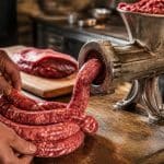 découvrez comment le hachoir à viande facilite la préparation de saucisses maison à l'ancienne, alliant tradition et saveurs authentiques pour des recettes savoureuses.