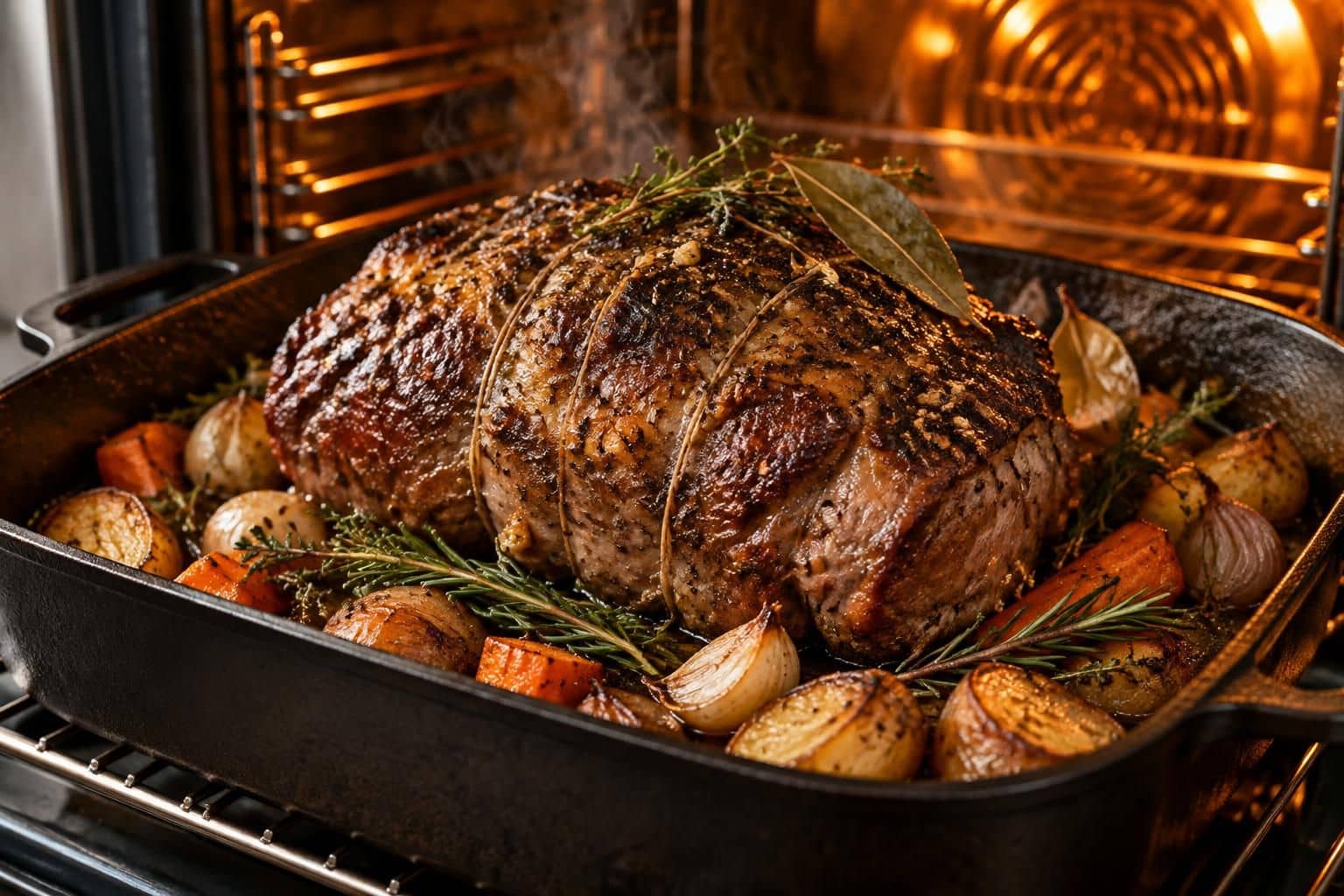 découvrez le temps de cuisson idéal du rôti de sanglier au four très chaud pour obtenir une viande bien saisie, tendre et savoureuse.