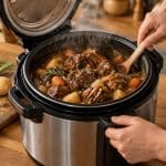 découvrez le temps de cuisson de l’agneau au cookeo et nos conseils pour obtenir une viande tendre et savoureuse avec votre robot cuiseur sous pression.